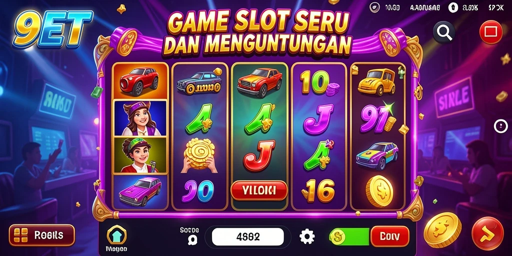Tampilan visual menarik dari gameplay Slot 9ET.