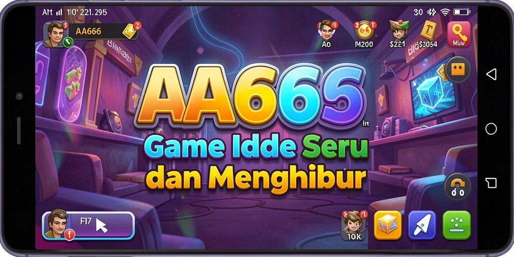 Tampilan gameplay yang sederhana namun menarik dalam AA666.