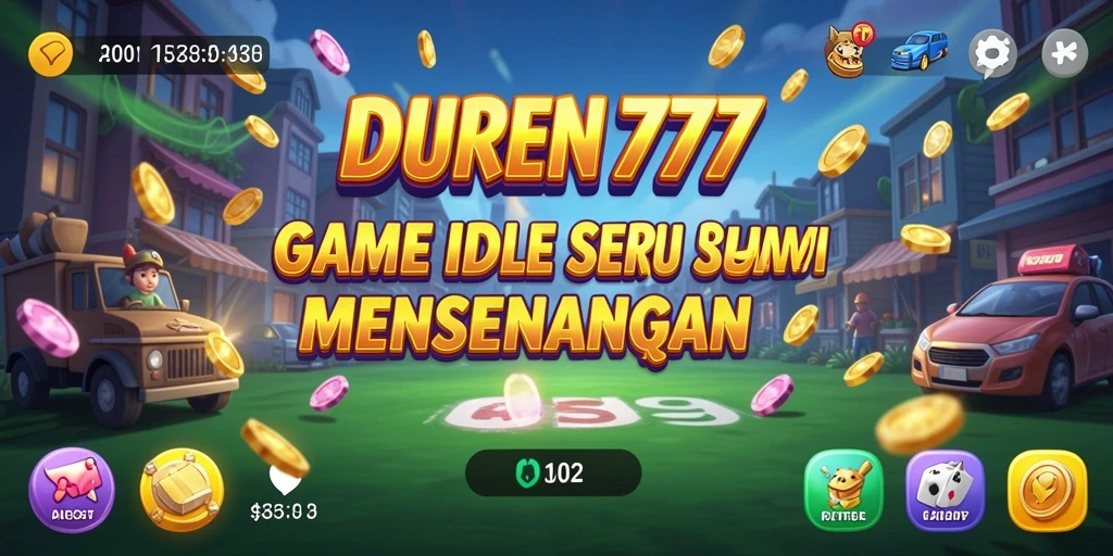 Tampilan gameplay DUREN777 dengan elemen Idle yang menarik.