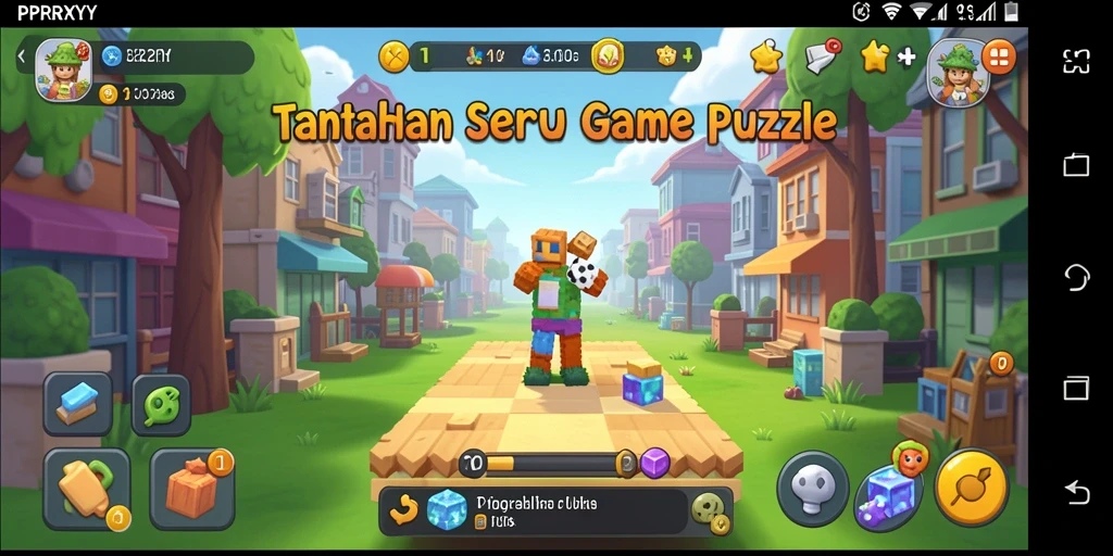 Tampilan gameplay seru dari PPRRYY dalam menuntaskan teka-teki.