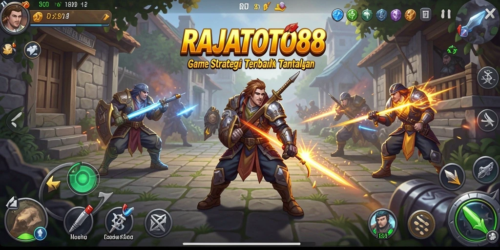 Tampilan gameplay RAJATOTO88 yang menarik dan menantang.