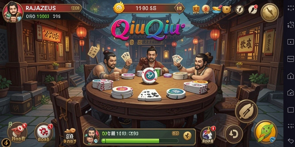 Screenshot gameplay RAJAZEUS yang menarik dan interaktif.