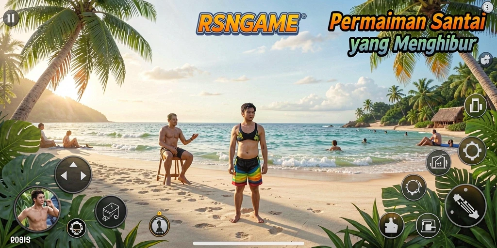 Tampilan gameplay RSNGAME yang memikat dan menenangkan.