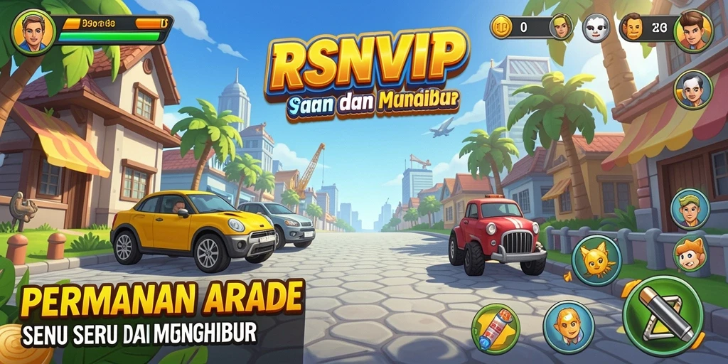 Tampilan gameplay seru di RSNVIP dengan grafis menarik.