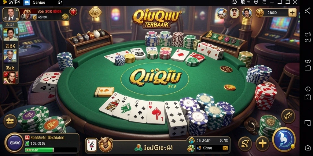Tampilan gameplay menarik dari SVIP4 QiuQiu.
